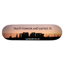 stonehenge Sonnenuntergang Skateboard Bretter