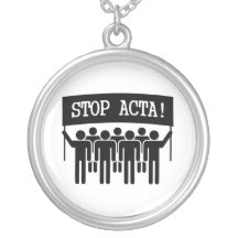Stoppen Sie ACTA Amuletten