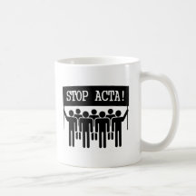Stoppen Sie ACTA Tee Tasse