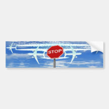 Stoppen Sie Chemtrails Auto Aufkleber