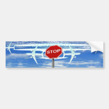 Stoppen Sie Chemtrails Auto Sticker