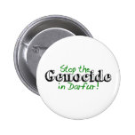 Stoppen Sie den Genozid Darfur Anstecknadelbuttons