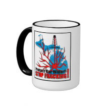 Stoppen Sie Fracking! Tasse