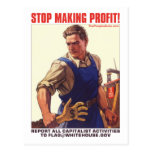 Stoppen Sie, Gewinn zu erzielen - Berichts-Kapital