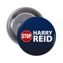 Stoppen Sie Harry Reid Anstecknadelbuttons