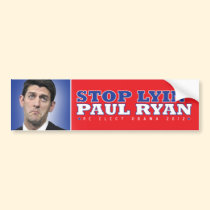 Stoppen Sie Lyin Paul Ryan Autoaufkleber autoaufkleber