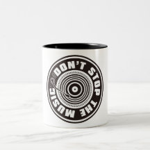 STOPPEN SIE NICHT DIE MUSIK KAFFEE HAFERL