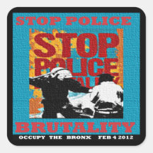 Stoppen Sie Polizei-Brutalität, besetzen Sie den B Stickers
