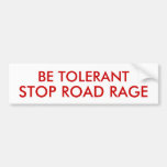 STOPPEN SIE STRASSEN-RASEREI AUTO STICKER