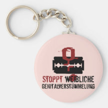 Stoppt weibliche Genitalverstümmelung! Schlüsselband