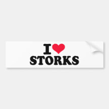 Störche der Liebe I Autosticker