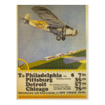 Stout Fluglinien Postkarten