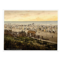 Strand, Borkum, Schleswig-Holstein, Deutschland se Postkarten