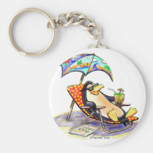 Strand-Gammler Schlüsselanhänger