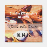 Strand-Hochzeits-Save the Date Magnet Magnete