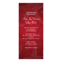Strand-Hochzeitstarfish-Rot Personalisierte Ankündigungen