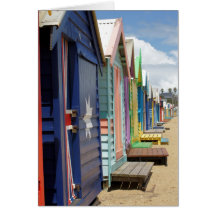 Strand-Hütten-Melbourne-Seite Karten