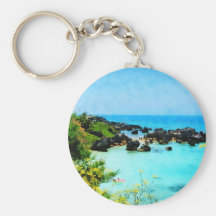 Strand in St George Bermuda Schlüsselbänder