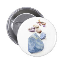 Strand-Kiesel-Knopf Anstecknadelbuttons