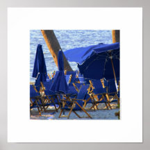 Strand-Menge durch Leslie-Paprikaschoten Plakatdruck
