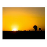 Strand-Sonnenuntergang 1 Postkarte