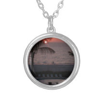 Strand-Sonnenuntergang Amulett