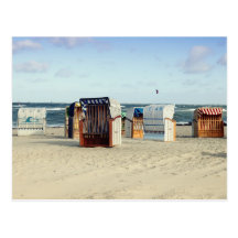 Strandkorb Postkarten