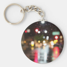 Straße Bokeh Schlüsselband