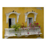 Straße in Cartagena Postkarte