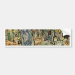 Straßen-Arbeitskräfte durch Vincent van Gogh Autoaufkleber