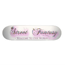 Straßen-Fantasie-Frau-Skateboard Individuelles Skateboard