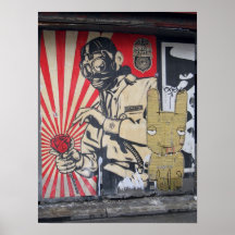 Straßen-Kunst Posterdruck