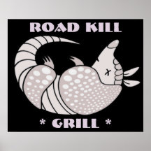 Straßen-Tötungs-Grill-Plakat-Druck