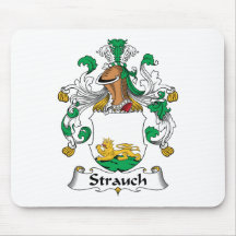 Strauch Familienwappen Mauspad