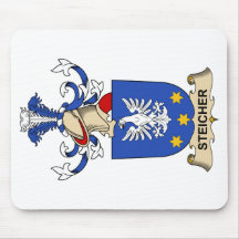 Streicher Family Crest Mouse Pads