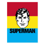 Streifen-Junge - Supermann Postkarten
