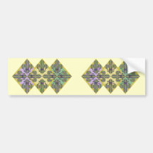 Streifen-Karneval-Lilie Autosticker