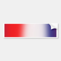 Streifen! Rot, weiß und Blau Auto Sticker