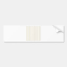 Streifen - Weiß und Eierschale Autosticker