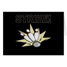 Streik Grußkarte