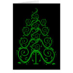 Strudel-Weihnachtsbaum Karten