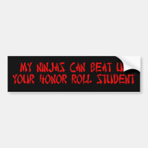 Student Autosticker