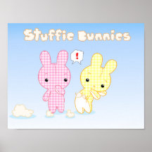 Stuffie Häschen-Plakat