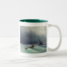 Sturm in Meer Kaffeehaferl