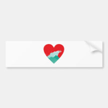 stürmisches Herz wild heart Autosticker