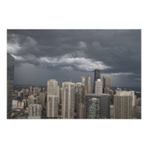 Stürmisches Himmel-Foto