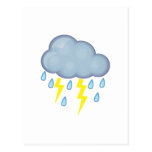 Stürmisches Wetter Postkarte