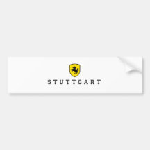 Stuttgart-Wappen Auto Aufkleber