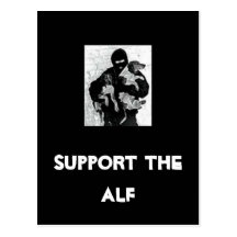 Stützen Sie den ALF Postkarte