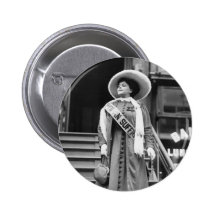 Stylin Suffragette, 1908 Buttons